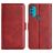 Mobigear Slim Magnet Housse Motorola Moto G71 5G Etui Porte-Monnaie - Rouge