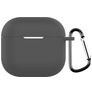Mobigear Colors Coque Apple AirPods 4 Coque en Silicone Souple - Gris