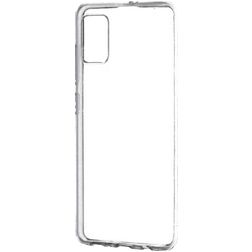 Mobiparts Classic Transparent Samsung Galaxy A51 TPU souple Coque arrière - Transparent