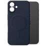 My Style Protective Flex Coque iPhone 16 Plus MagSafe Coque arrière en TPU Souple - Bleu Marin