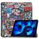 Mobigear Tri-Fold Coque iPad 11 (2025) Etui - Graffiti