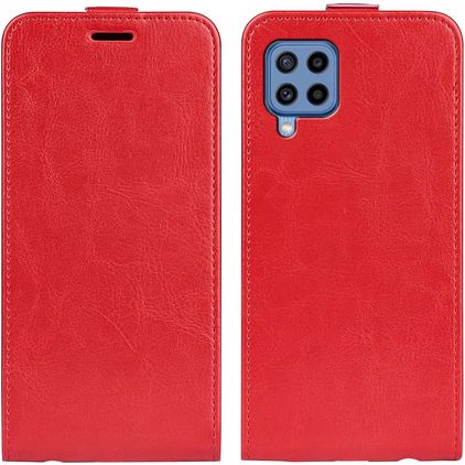 Mobigear Samsung Galaxy M22 Étui à rabat - Rouge