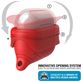 Catalyst Vibe Coque Apple AirPods 3 Coque en Silicone Souple - Rouge