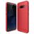 Mobigear Brushed Slim Coque Samsung Galaxy S8 Coque arrière en TPU Souple - Rouge