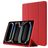 Mobigear Tri-Fold Gel Coque iPad Pro 13 Pouces (2024) Etui en TPU,Similicuir + Porte-crayon - Rouge