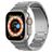 Mobigear Perth Bracelet Titane Apple Watch Fermeture boucle déployante - 49/46/45/44 mm - Gris sidéral