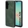 Mobiparts Classic Coque Samsung Galaxy A26 MagSafe Coque arrière en TPU,Similicuir - Emerald Green