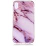 Mobigear Marble Coque iPhone XS Max Coque arrière en TPU Souple - Violet