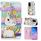 Mobigear Design Housse Samsung Galaxy S20 Ultra Etui Porte-Monnaie - Licorne