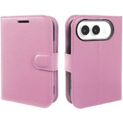 Mobigear Classic iPhone Duo Étui Portefeuille - Rose