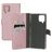 Mobiparts Saffiano Wallet Housse Samsung Galaxy A42 Etui Porte-Monnaie - Rose