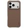 CARE by PanzerGlass Fashionable iPhone 17 Pro Silicone MagSafe Coque arrière - Espresso