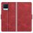 Mobigear Slim Magnet Housse Realme 8 Pro Etui Porte-Monnaie - Rouge