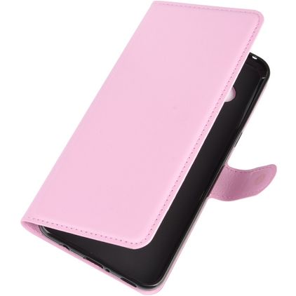 Mobigear Classic Housse LG V60 ThinQ Etui Porte-Monnaie - Rose