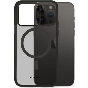Mobilize Hybrid Coque iPhone 14 Pro Max MagSafe Coque arrière Rigide Anti-Chocs - Noir