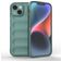 Mobigear Bumpy Coque iPhone 15 Coque arrière en TPU Souple - Vert