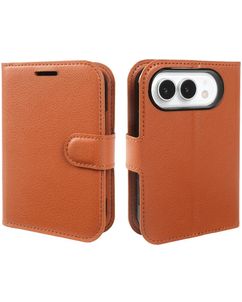 Mobigear Classic iPhone Duo Étui Portefeuille - Marron