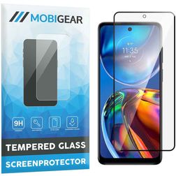 Mobigear Premium Motorola Moto E32s Verre trempé Protection d'écran - Compatible Coque - Noir
