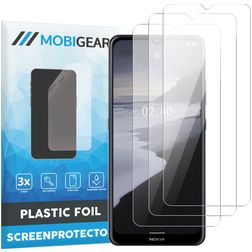 Mobigear Nokia 2.4 Protection d'écran Film - Compatible Coque (Lot de 3)