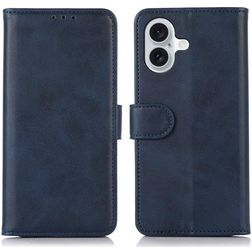Mobigear Wallet Housse iPhone 17 Etui Porte-Monnaie - Bleu