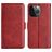Mobigear Slim Magnet iPhone 15 Pro Étui Portefeuille - Rouge