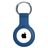 Xccess Keychain Coque Apple AirTag Porte-clés en Silicone Souple - Bleu