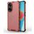 Mobigear Honeycomb Coque OPPO A98 Coque arrière Rigide Anti-Chocs - Rouge