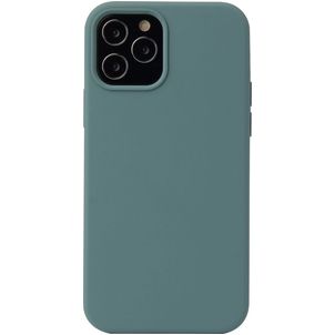 Mobigear Rubber Touch Coque iPhone 13 Pro Coque arrière en Silicone - Pine Green