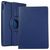 Mobigear DuoStand Coque iPad 7 (2019) Etui Rotatif - Bleu