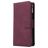 Mobigear Zipper Housse Samsung Galaxy A41 Etui Porte-Monnaie - Rouge