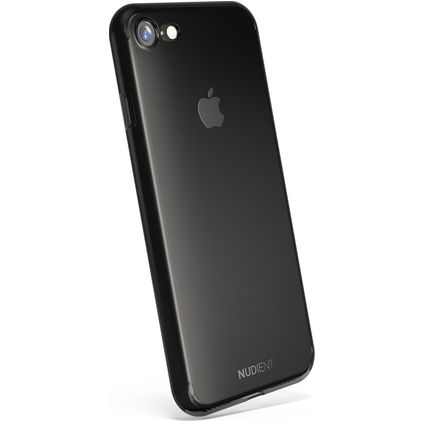 Nudient Thin Coque iPhone SE (2020) Coque arrière en TPU Souple - Ink Black