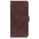 Mobigear Croco Housse Google Pixel 6a Etui Porte-Monnaie - Marron