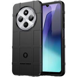 Mobigear Rugged Shield Coque Xiaomi Redmi 14C Coque arrière en TPU Souple Anti-Chocs - Noir