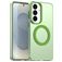 Mobigear Shockproof Coque Samsung Galaxy S26 Plus MagSafe Coque arrière Rigide - Vert