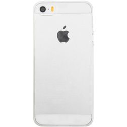 Mobigear Basics Coque Transparente iPhone 5S Coque arrière en TPU Souple - Transparent