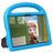 Mobigear Buddy Coque Samsung Galaxy Tab A7 (2020) Coque de tablette pour enfants avec Poignée Enfants en EVA - Bleu