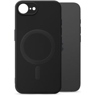 My Style Protective Flex Coque iPhone 17e MagSafe Coque arrière en TPU Souple - Noir
