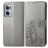 Mobigear Clover OnePlus Nord CE 2 Étui Portefeuille - Gris