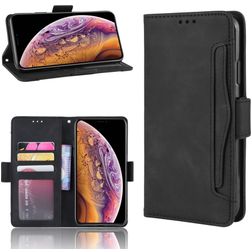 Mobigear Slide Wallet Housse iPhone 11 Etui Porte-Monnaie - Noir