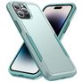 Mobigear Heavy Armor Coque iPhone 14 Pro Coque arrière Rigide Anti-Chocs - Vert