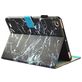 Mobigear Marble Coque iPad 6 (2018) Etui - Noir