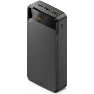 Cygnett Boost 4 - Batterie externe Triple USB / USB-C 20.000 mAh 15W - Noir