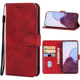 Mobigear Wallet Housse OPPO Reno 7 Lite Etui Porte-Monnaie - Rouge