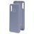 Mobiparts Coque Samsung Galaxy A40 Coque arrière en Silicone - Royal Grey