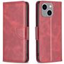 Mobigear Excellent Housse iPhone 15 Plus Etui Porte-Monnaie - Rouge