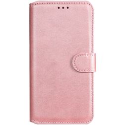 Mobigear Wallet Housse Motorola Moto E6s (2020) Etui Porte-Monnaie - Rose