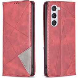 Mobigear Rhombus Slim Housse Samsung Galaxy S23 Etui - Rouge
