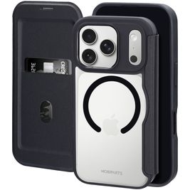 Mobiparts Shield Line Housse iPhone 17 Pro MagSafe Etui - Noir