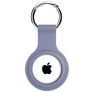 Xccess Keychain Coque Apple AirTag Porte-clés en Silicone Souple - Lavender