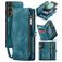 Caseme 008 Housse Samsung Galaxy S23 FE Etui avec Coque Détachable Porte-Monnaie - Bleu